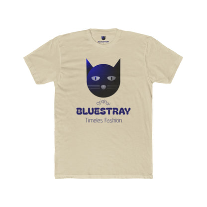 Bluestray Cat Graphic Tee — Timeless Fashion Cotton T‑Shirt