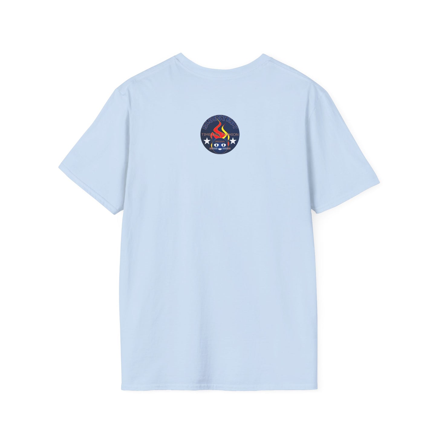 T-Shirt — Bluestary Timeless Fashion Graphic Tee (Flame Logo)