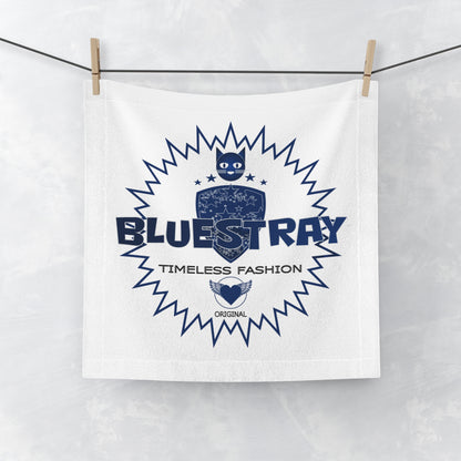 Bluestray Timeless Fashion Face Towel — Vintage Crest Logo