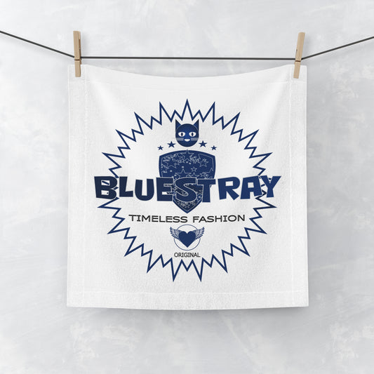 Bluestray Timeless Fashion Face Towel — Vintage Crest Logo