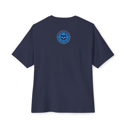 Blue Cat Stars Tee — "Bluestray" Graphic T-Shirt