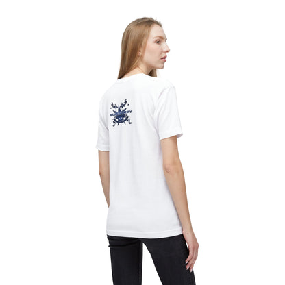 Bluestray Crab Logo T-Shirt — Nautical Beach Casual Tee