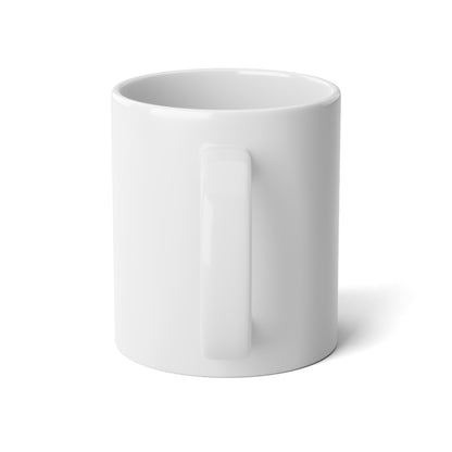 20oz Jumbo Mug - Bluestray Vintage Crest Coffee Cup (Timeless Fashion)