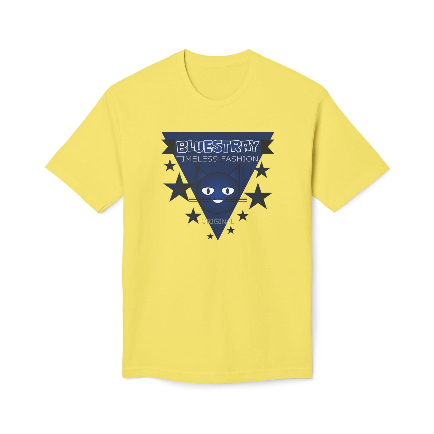 Bluestray Triangle Graphic T-Shirt — Timeless Fashion Cat Eyes Design