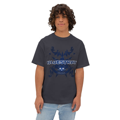 Bluestray Crab Graphic Tee — Oversized Boxy T‑Shirt