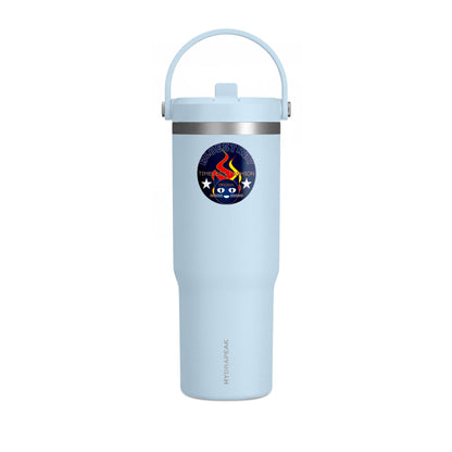 Nomad 32oz Tumbler — Camping Bluestray Flame & Stars Travel Mug