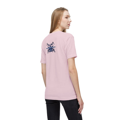 Bluestray Crab Logo T-Shirt — Nautical Beach Casual Tee