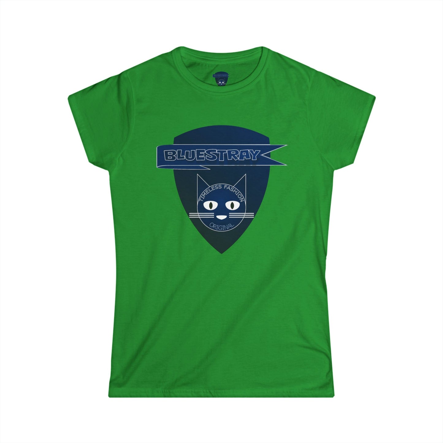 Bluestray Cat Logo Tee — Women's Graphic T-Shirt