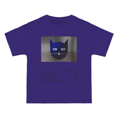 Bluestray Cat Graphic T-Shirt — 'BluesTown' Fashion Tee