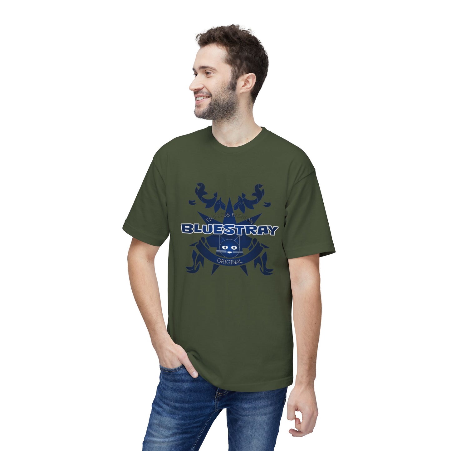 Bluestray Crab Logo T-Shirt — Nautical Beach Casual Tee
