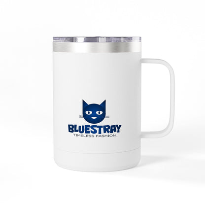 15oz Insulated Mug — Bluestray Cat Logo Travel Tumbler