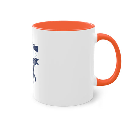 Bluestray Cat Crest Coffee Mug — Two-Tone 11oz