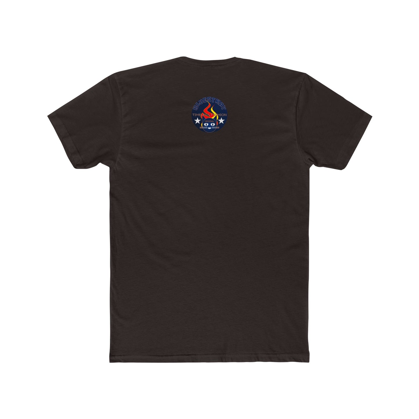Retro Cat Flame Logo Tee — Bluestay Time & Motion Graphic T-Shirt
