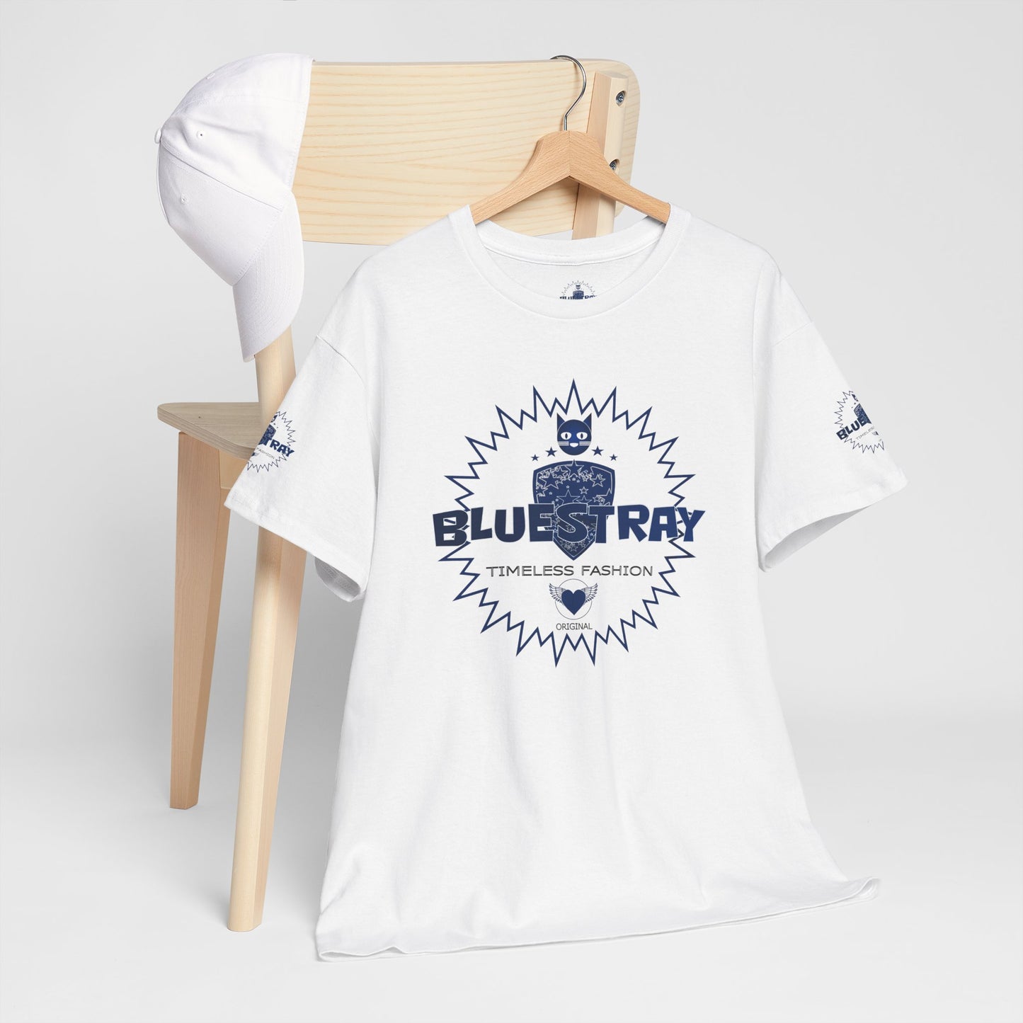 Bluestray Vintage Logo Tee — Timeless Fashion Graphic T-Shirt