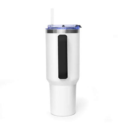 40oz Vacuum Tumbler — Bluestray Cat Logo Insulated Travel Mug