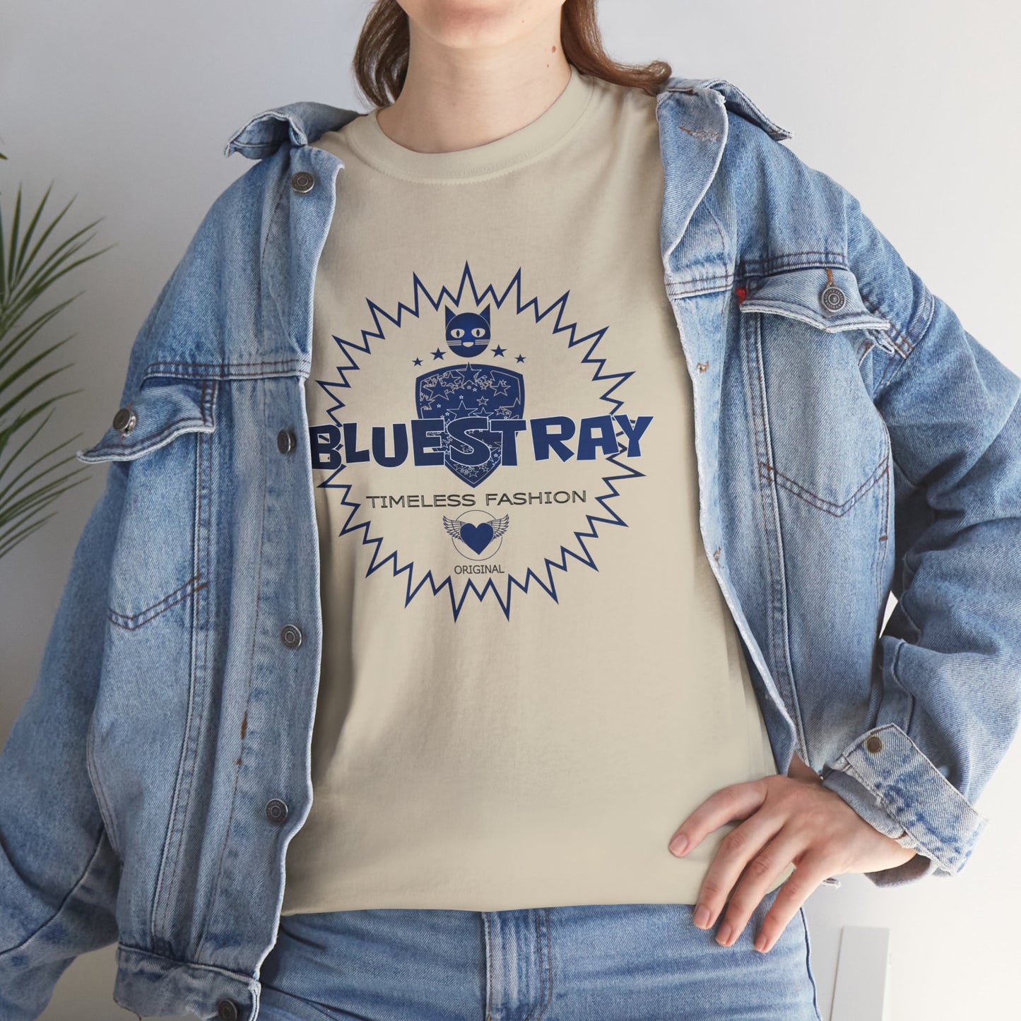 Bluestray Vintage Logo Tee — Timeless Fashion Graphic T-Shirt