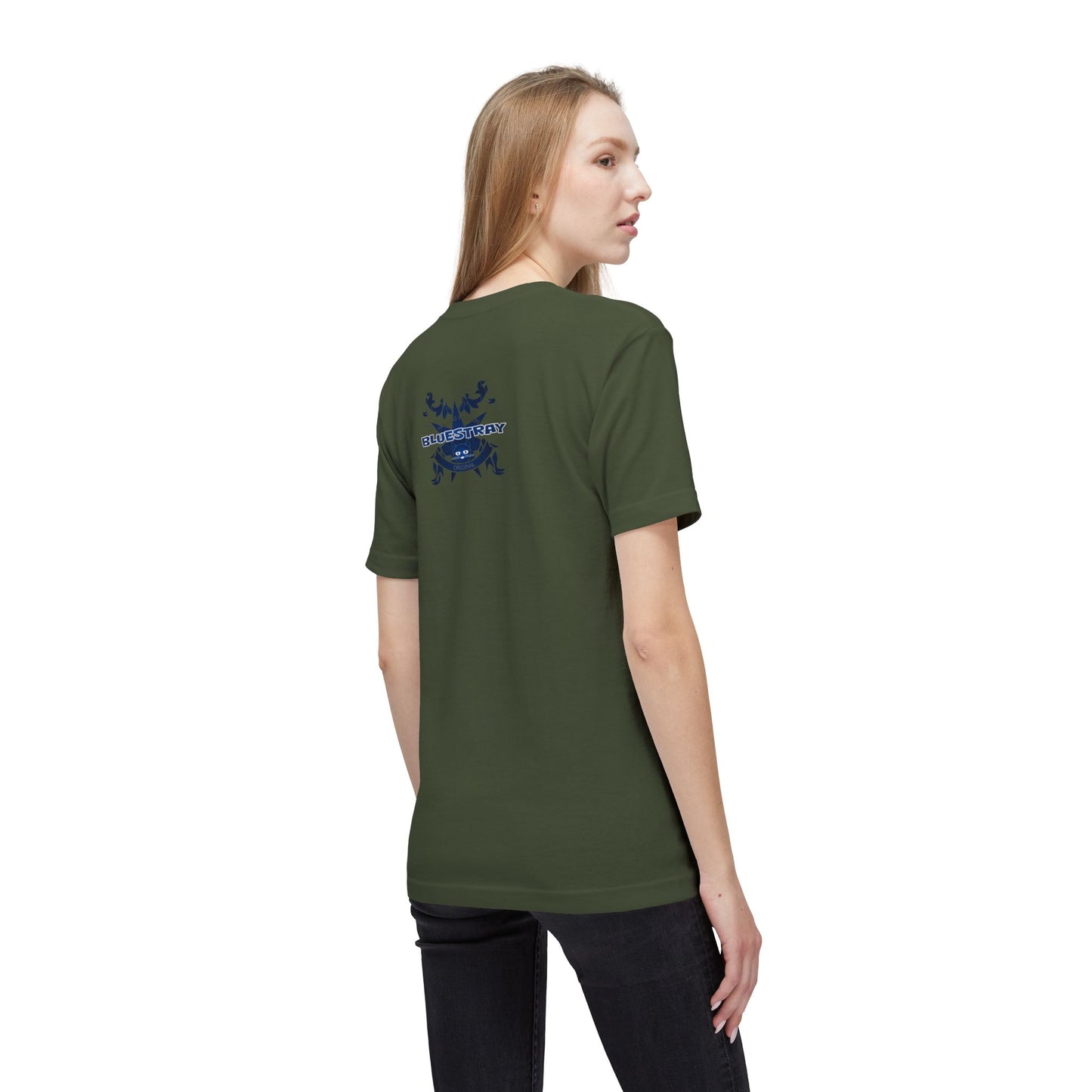 Bluestray Crab Logo T-Shirt — Nautical Beach Casual Tee