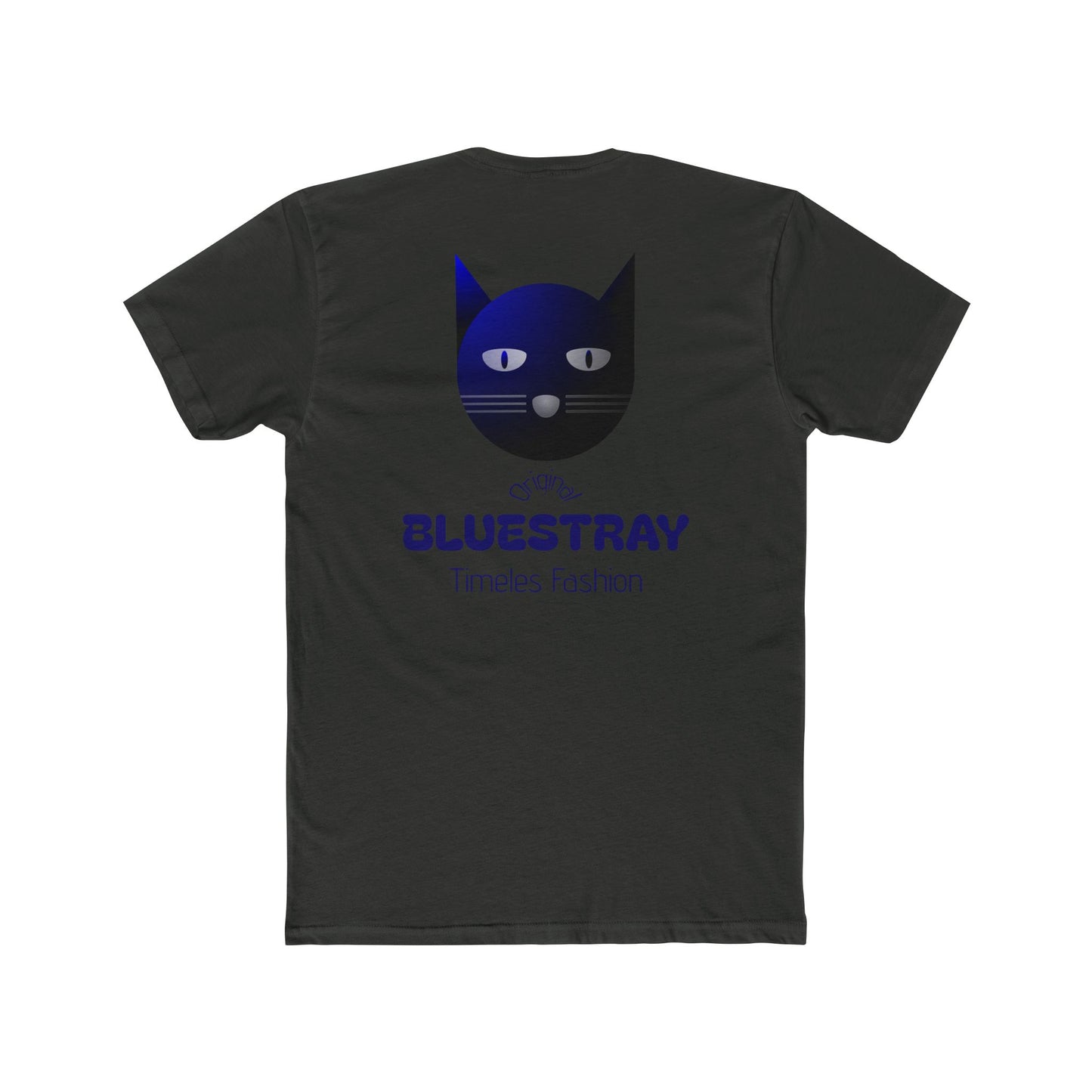 Bluestray Cat Graphic Tee — Timeless Fashion Cotton T‑Shirt