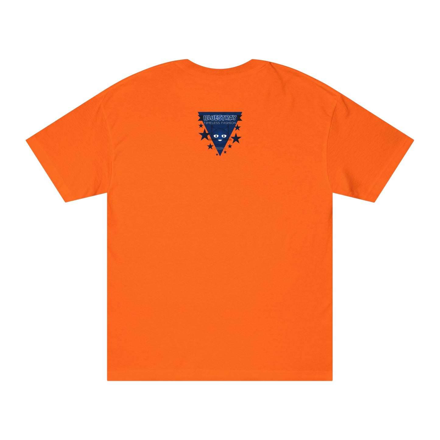 Bluestray Timeless Fashion Tee — Vintage Cat Triangle Logo T‑Shirt