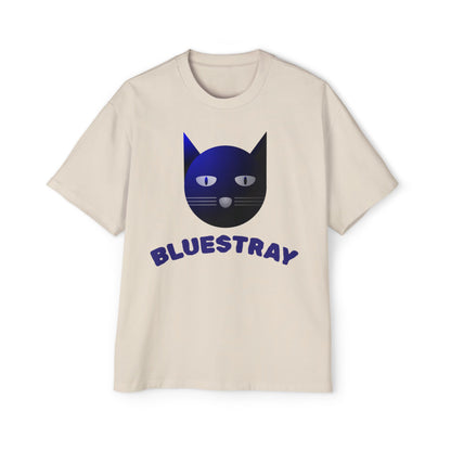 Bluestray Cat Tee — Graphic Men's Oversized T-Shirt