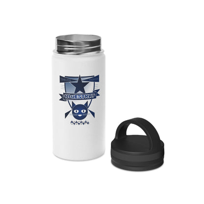 Bluestray Star Cat Stainless Steel Water Bottle — Insulated Travel Bottle with Handle Lid