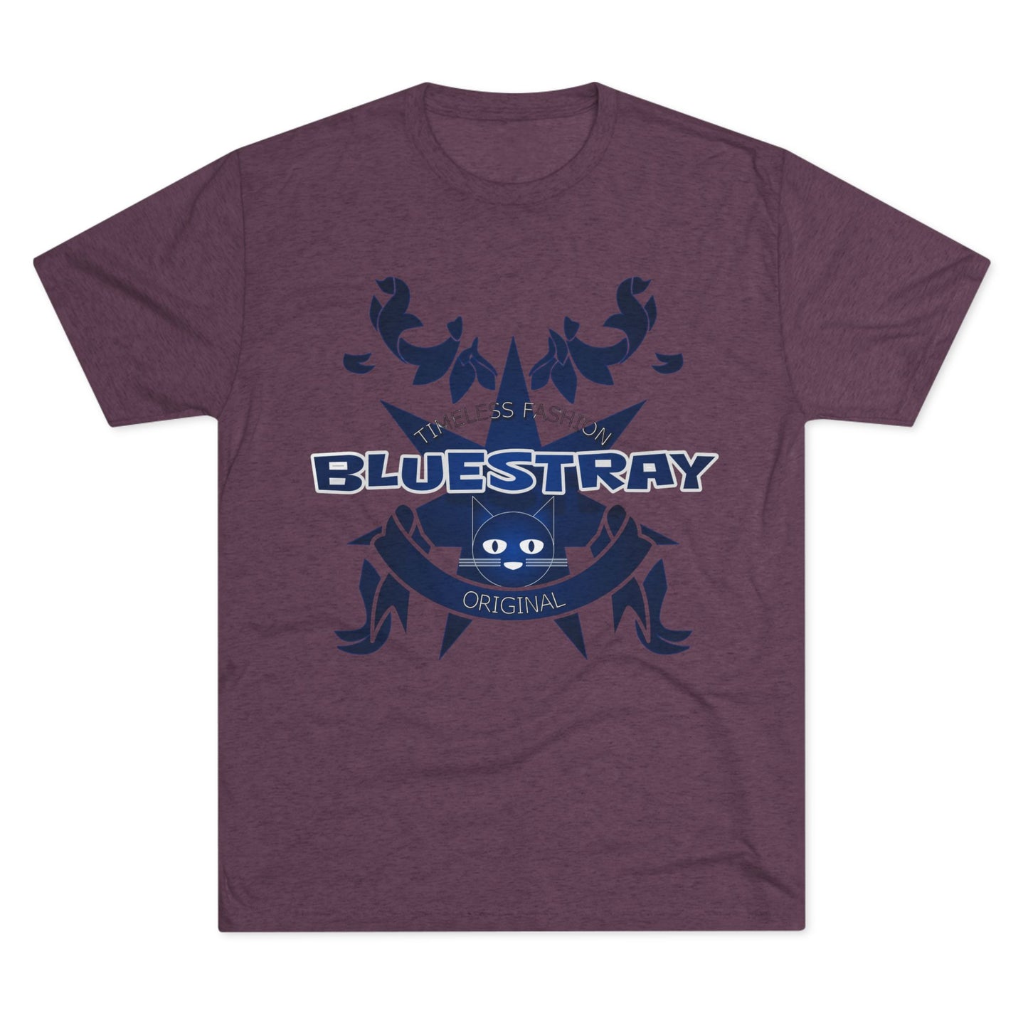 Bluestray Crab Graphic Tee — Nautical Cat Logo Short-Sleeve Shirt