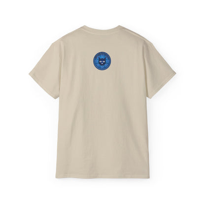 Bluestray Cat T‑Shirt — Blue Star Graphic Tee