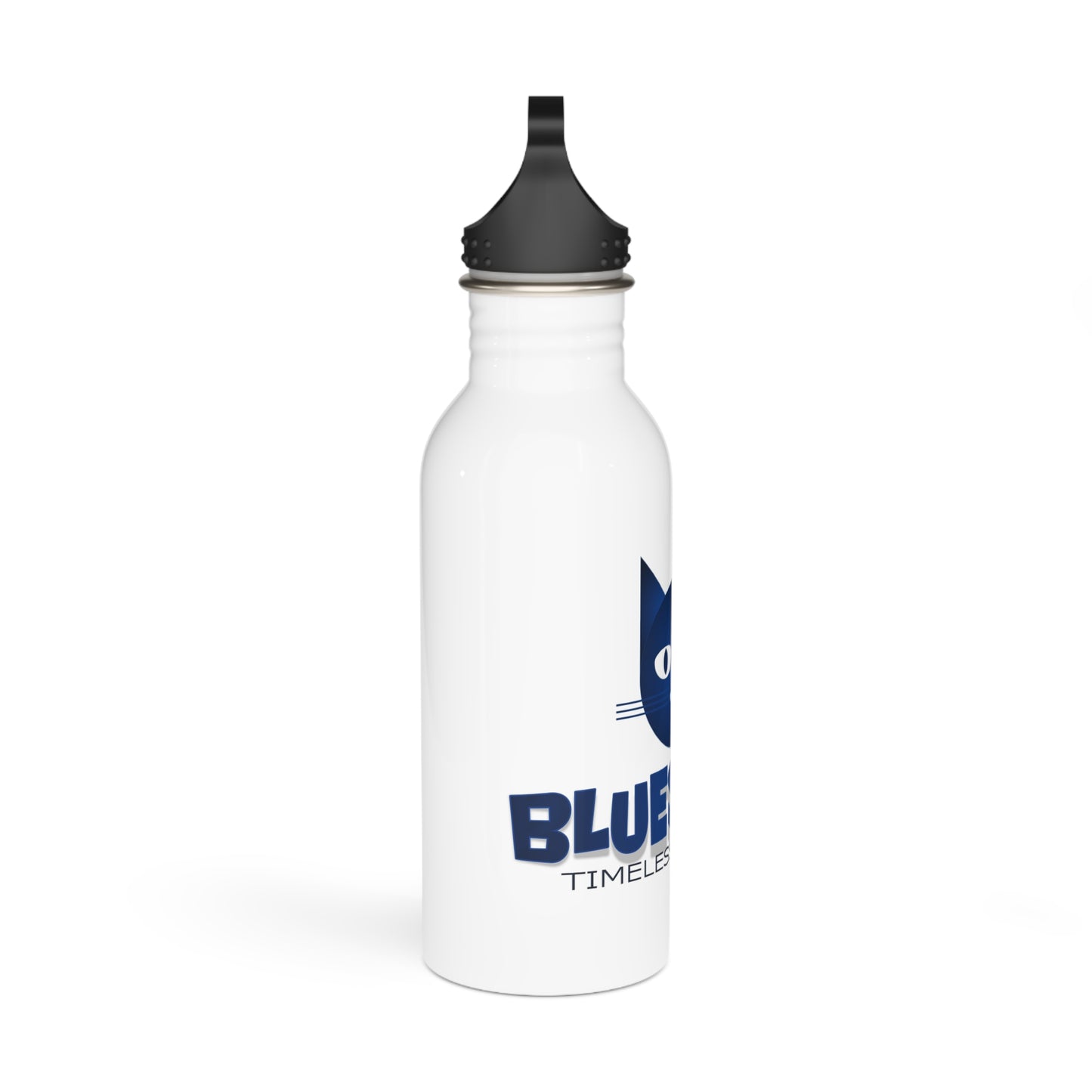 Bluestray Cat Stainless Steel Water Bottle — Timeless Fashion Logo