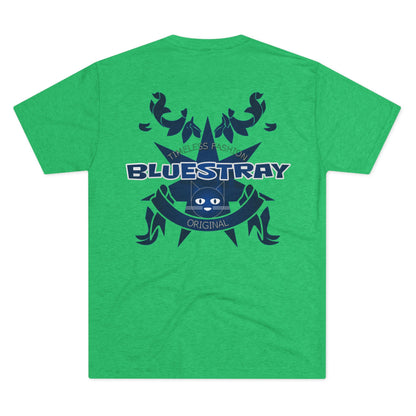 Bluestray Crab Graphic Tee — Nautical Cat Logo Short-Sleeve Shirt