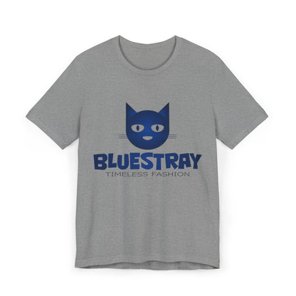 Bluestray Cat Logo T-Shirt — Timeless Fashion Graphic Tee