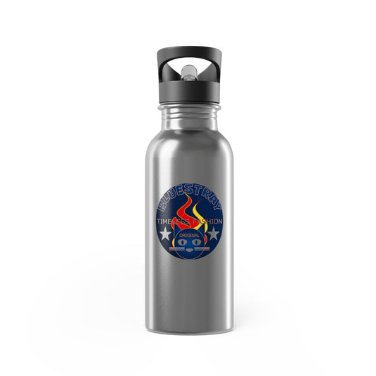 20oz Bluestray Stainless Steel Water Bottle with Straw — Adventure Campfire Logo