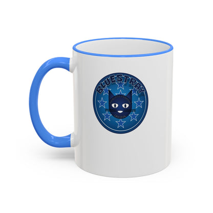 Bluestray Celtic Compass Accent Rim Mug — 11oz & 15oz Rustic Nautical Coffee Cup