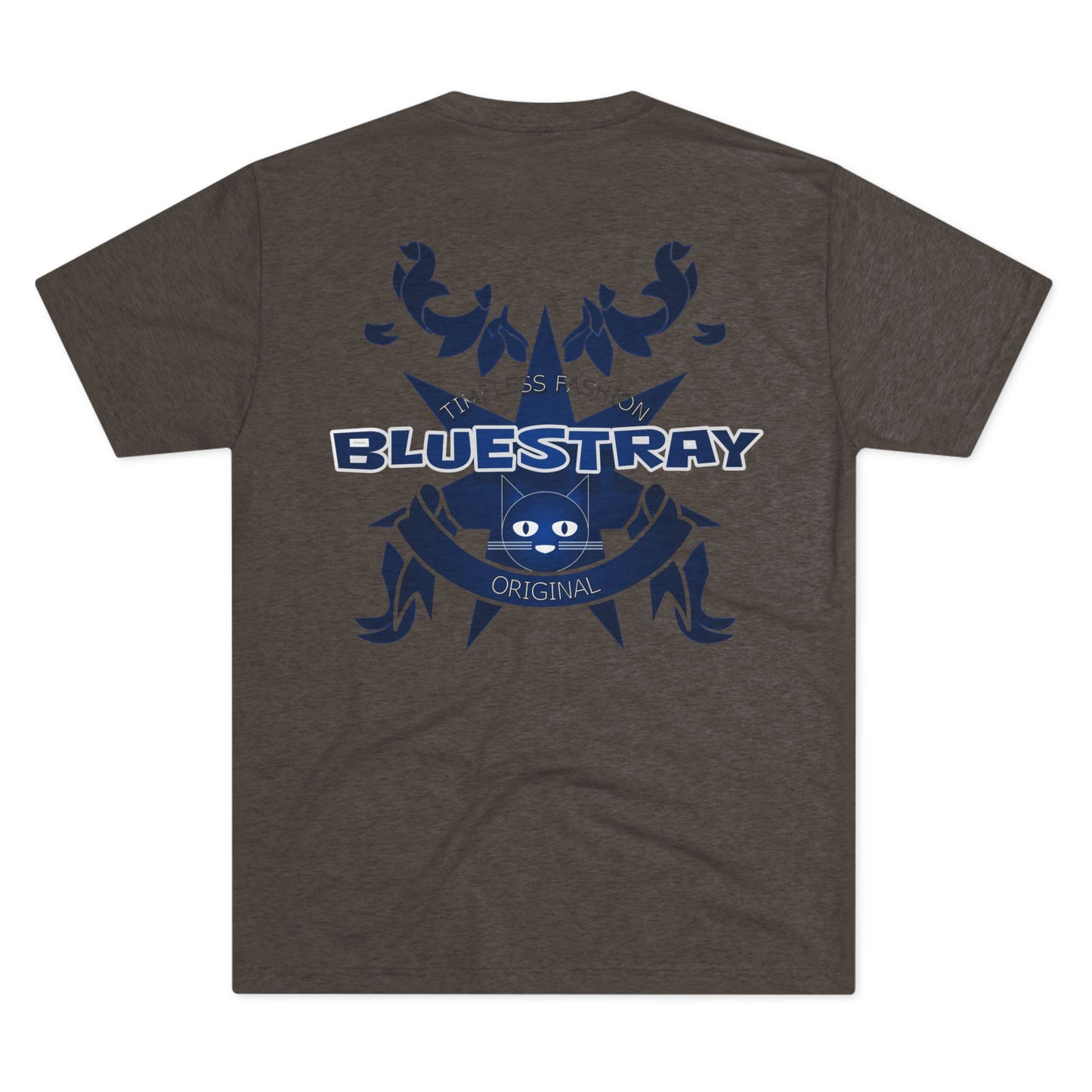 Bluestray Crab Graphic Tee — Nautical Cat Logo Short-Sleeve Shirt
