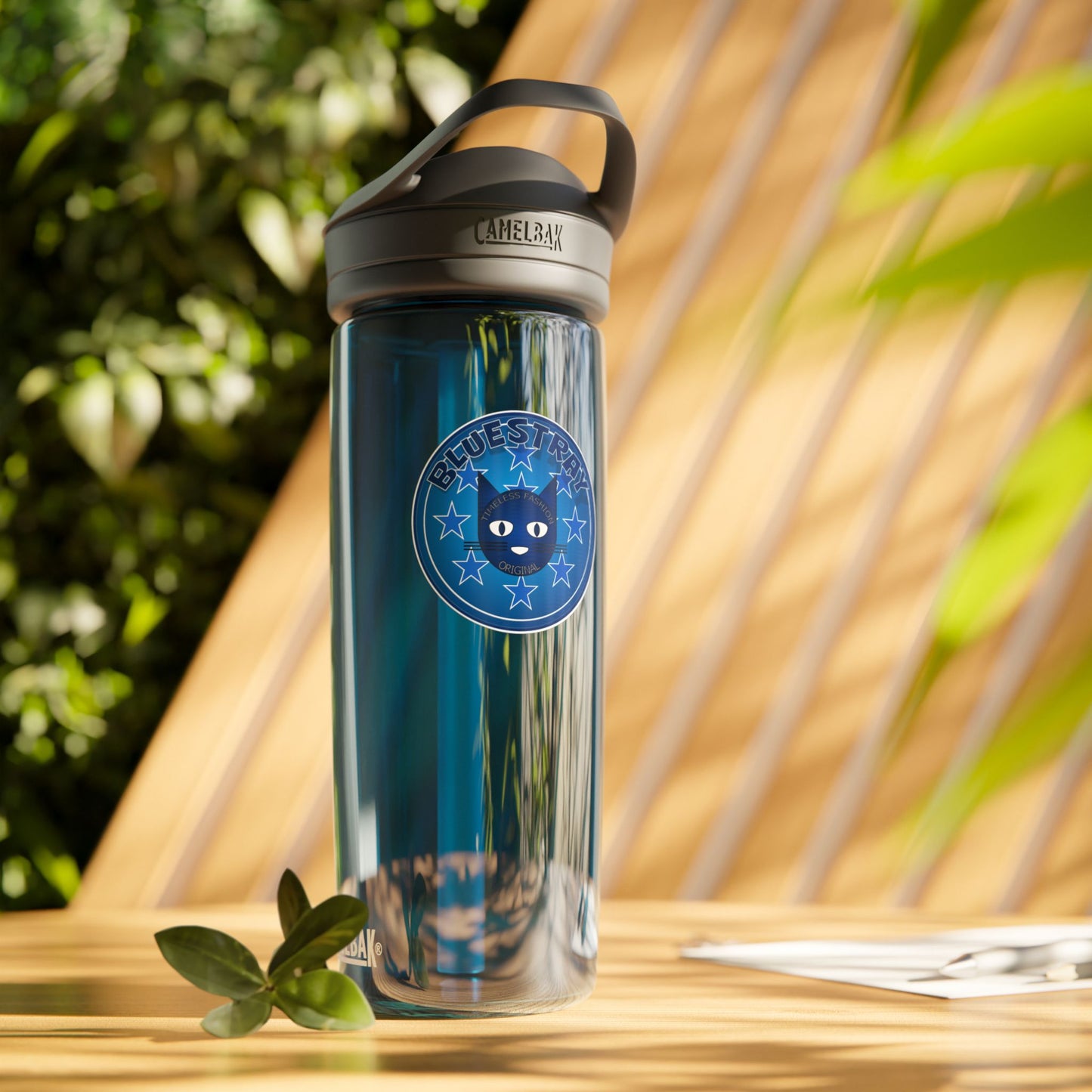 Bluestray Cat Logo Water Bottle — CamelBak Eddy 20/25oz