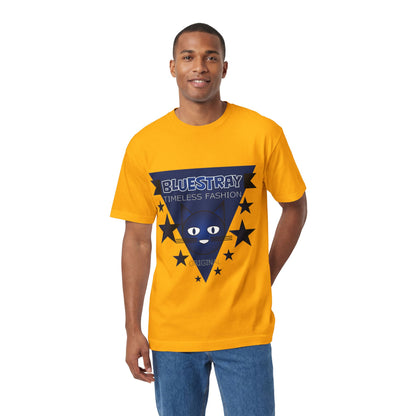 Bluestray Timeless Fashion Tee — Vintage Cat Triangle Logo T‑Shirt