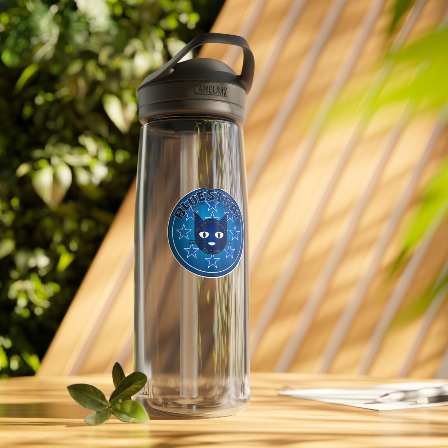 Bluestray Cat Logo Water Bottle — CamelBak Eddy 20/25oz