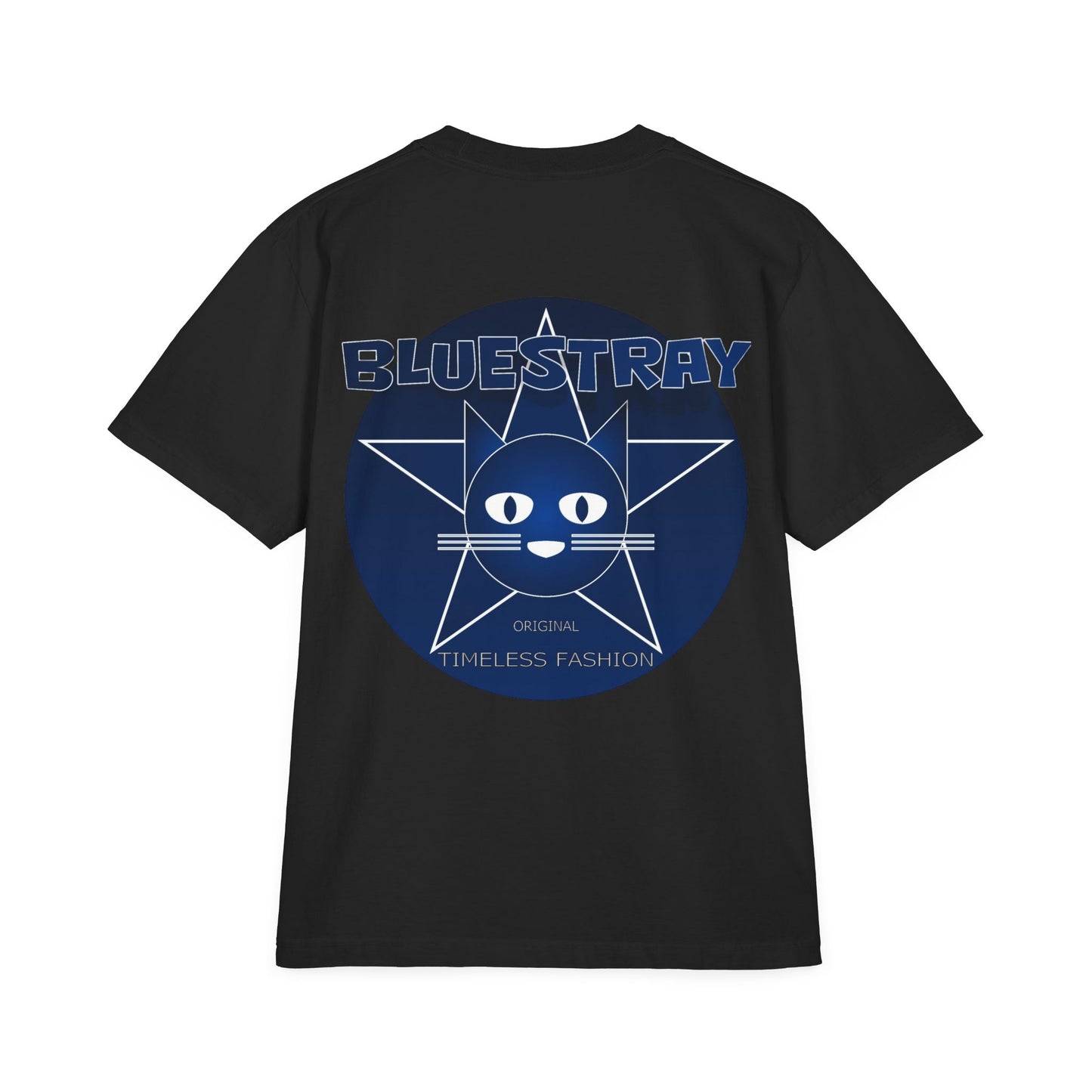 Bluestray Star Cat T-Shirt — Retro Graphic Tee