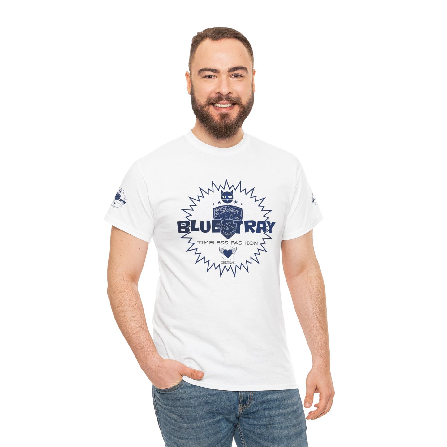 Bluestray Vintage Logo Tee — Timeless Fashion Graphic T-Shirt