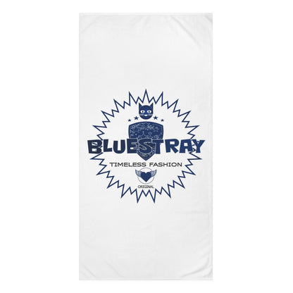 Beach Towel — Bluestray Vintage Crest Design, "Timeless Fashion"