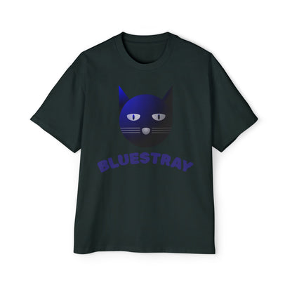 Bluestray Cat Tee — Graphic Men's Oversized T-Shirt