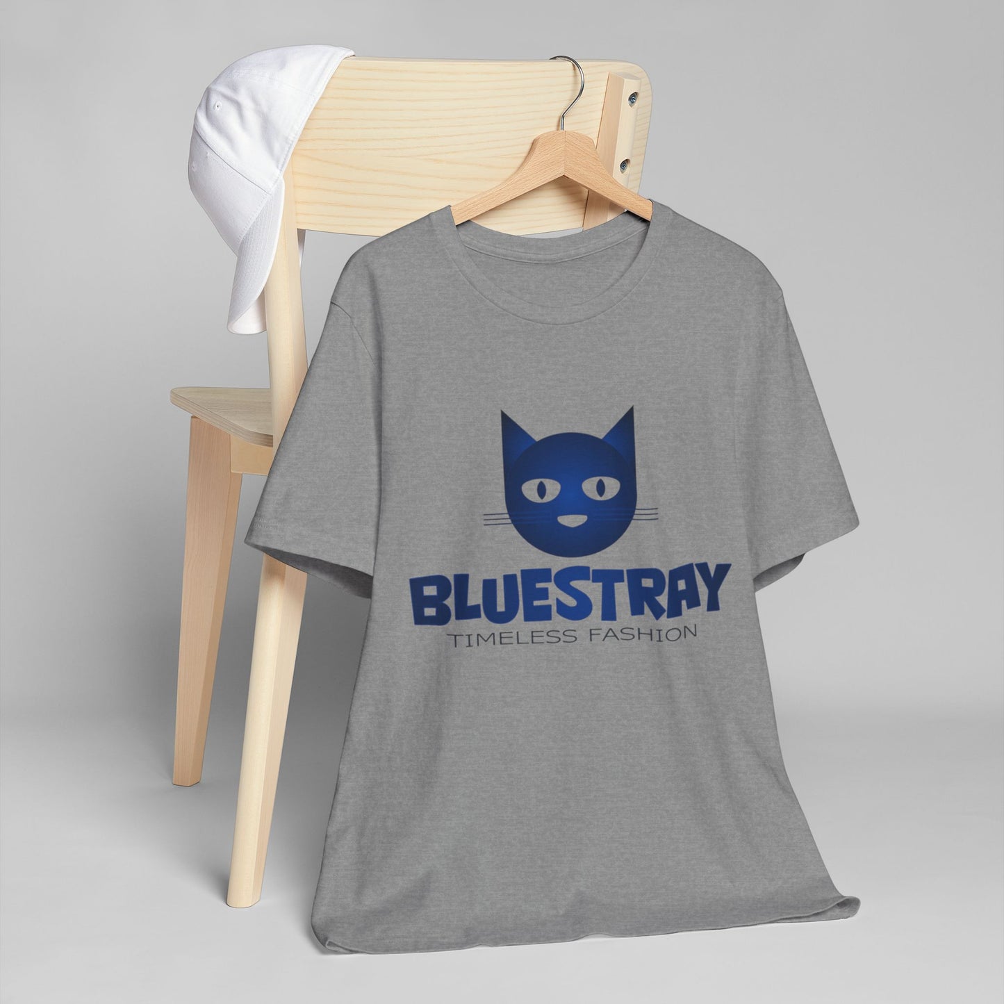 Bluestray Cat Logo T-Shirt — Timeless Fashion Graphic Tee