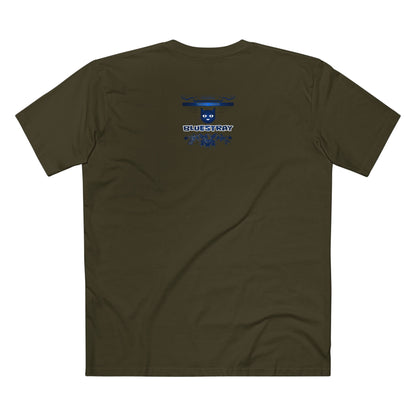 Bluestray Graphic Tee — Retro Cat Logo T-Shirt