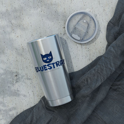 Bluestray Cat Logo Tumbler — 20oz Insulated Stainless Steel Travel Cup
