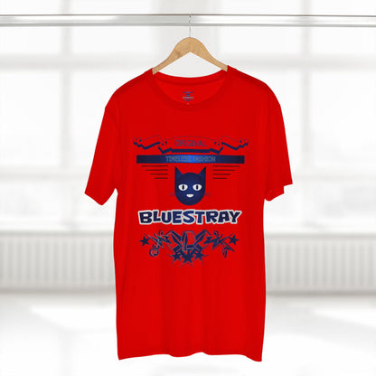 Bluestray Graphic Tee — Retro Cat Logo T-Shirt