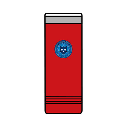 22oz Skinny Tumbler with Bluestray Cat Galaxy Design — Insulated Travel Cup