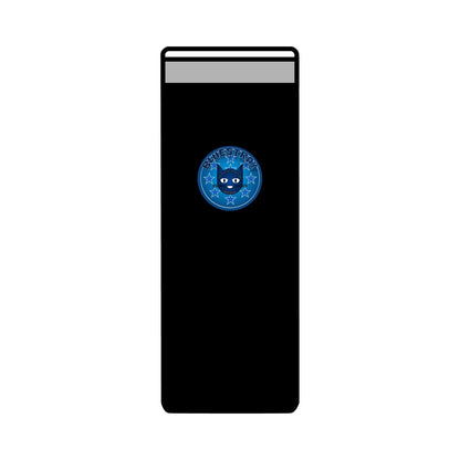 22oz Skinny Tumbler with Bluestray Cat Galaxy Design — Insulated Travel Cup