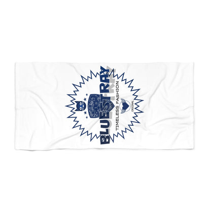 Beach Towel — Vintage Nautical Bluestray Logo Beach Towel