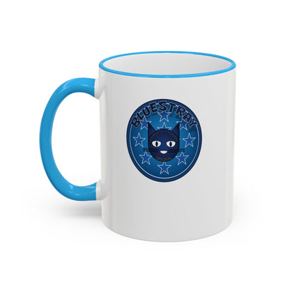 Bluestray Celtic Compass Accent Rim Mug — 11oz & 15oz Rustic Nautical Coffee Cup