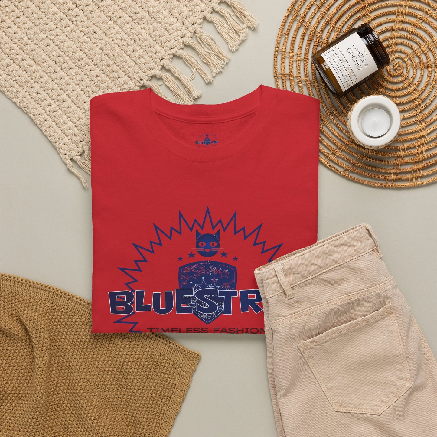 Bluestray Vintage Logo Tee — Timeless Fashion Graphic T-Shirt