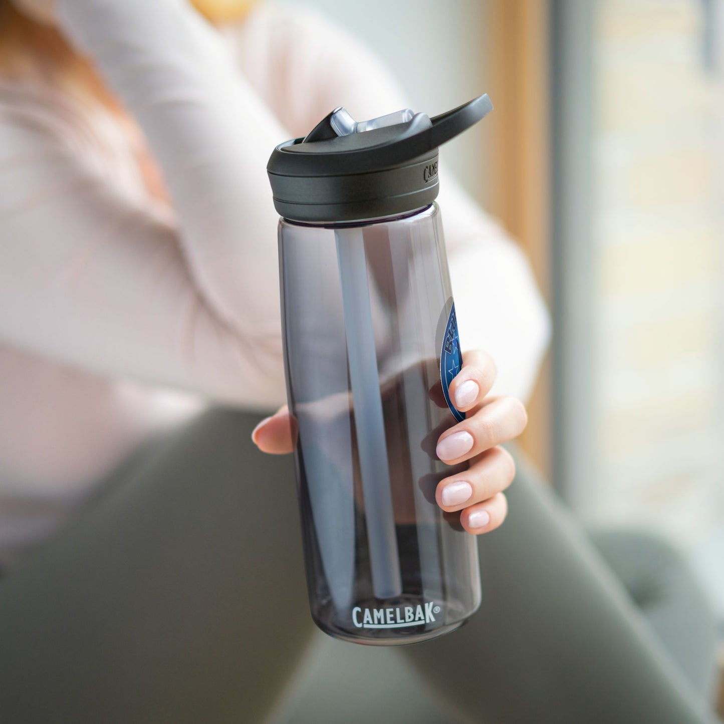 Bluestray Cat Logo Water Bottle — CamelBak Eddy 20/25oz